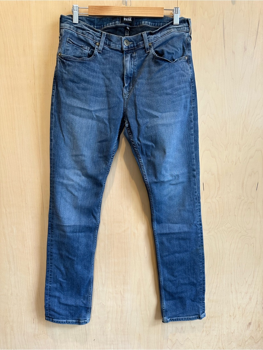 PAIGE Men's Federal Slim Straight Jeans